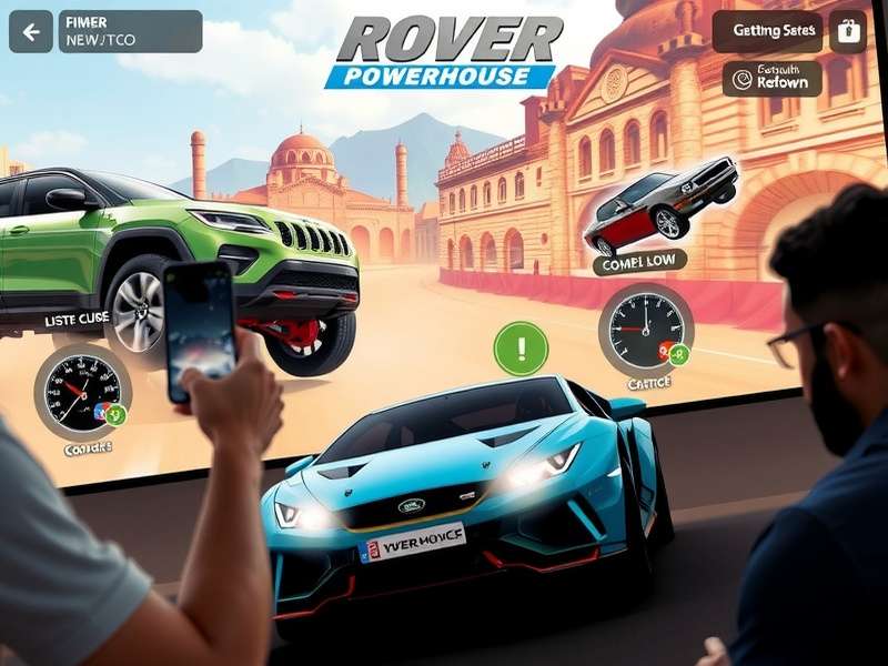 Indian players enjoying Rover Powerhouse Pro during a community event